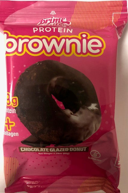 Chocolate Glazed Donut Brownie
